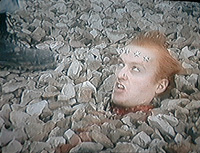Vyvyan is beheaded but yet he still lives